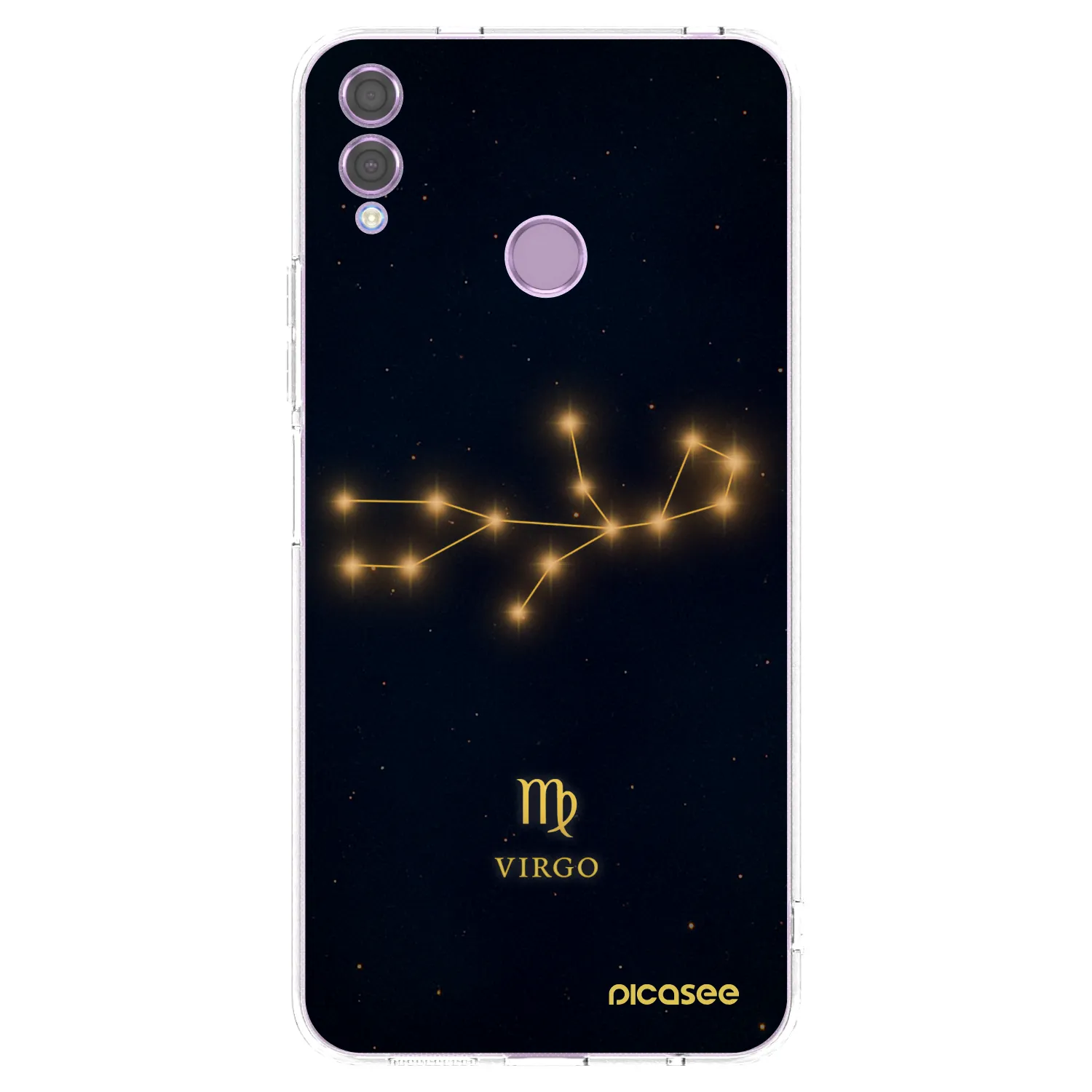 Picasee διαφανής θήκη σιλικόνης Honor 8X - VIRGO