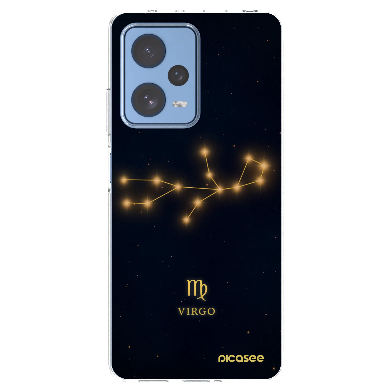 Picasee διαφανής θήκη σιλικόνης Xiaomi Redmi Note 12 Pro 5G - VIRGO