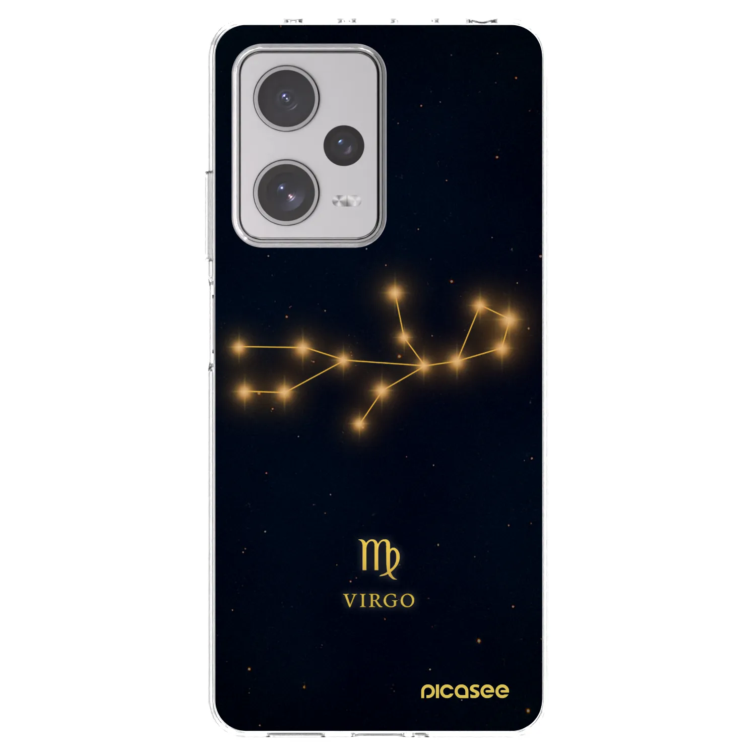 Picasee διαφανής θήκη σιλικόνης Xiaomi Redmi Note 12 Pro+ 5G - VIRGO