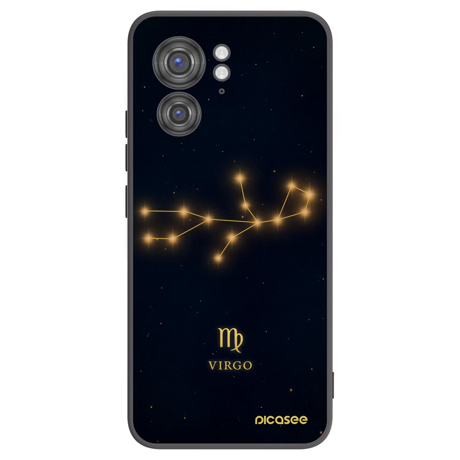 Picasee Μαύρη θήκη σιλικόνης για Motorola Edge 40 - VIRGO