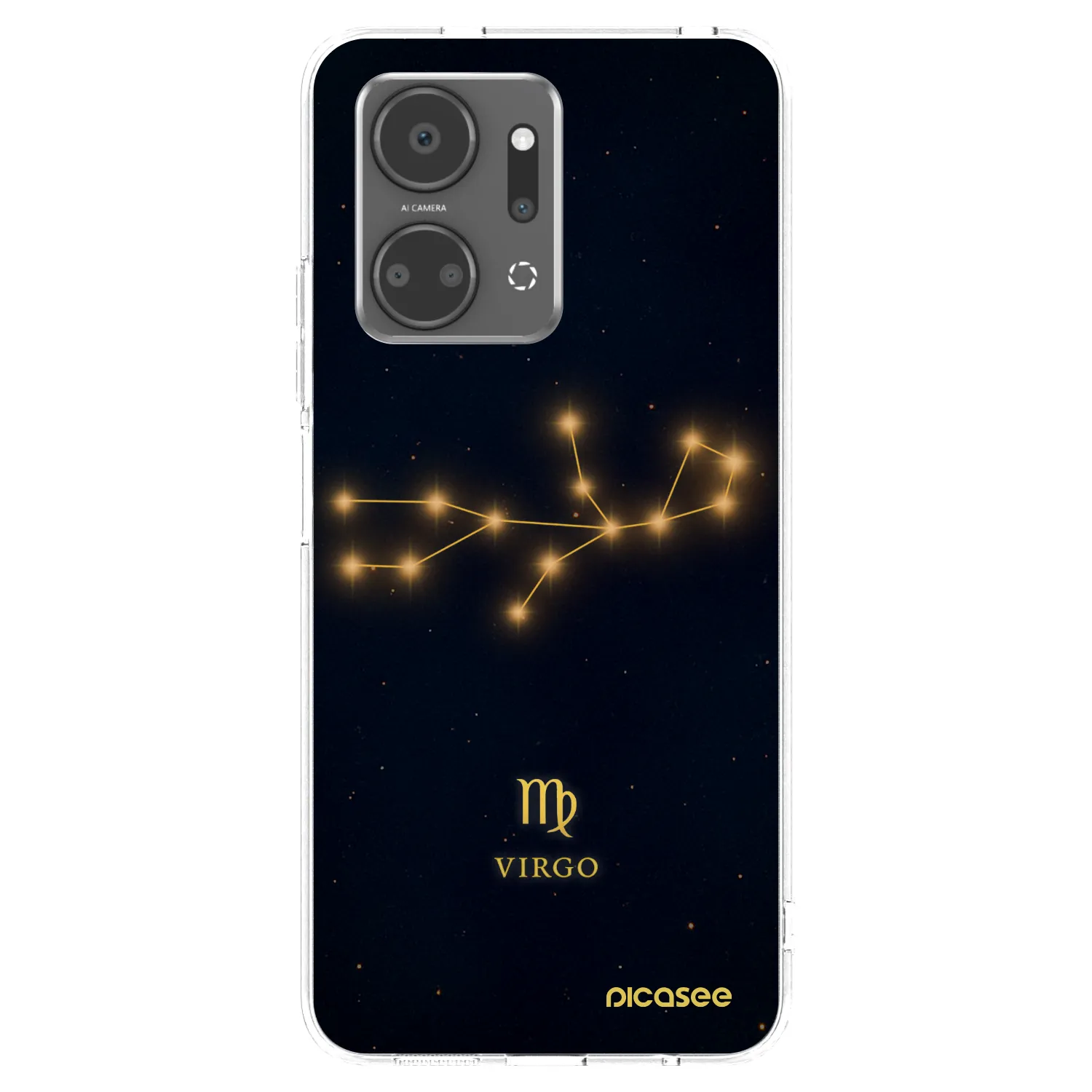 Picasee διαφανής θήκη σιλικόνης Honor X7a - VIRGO