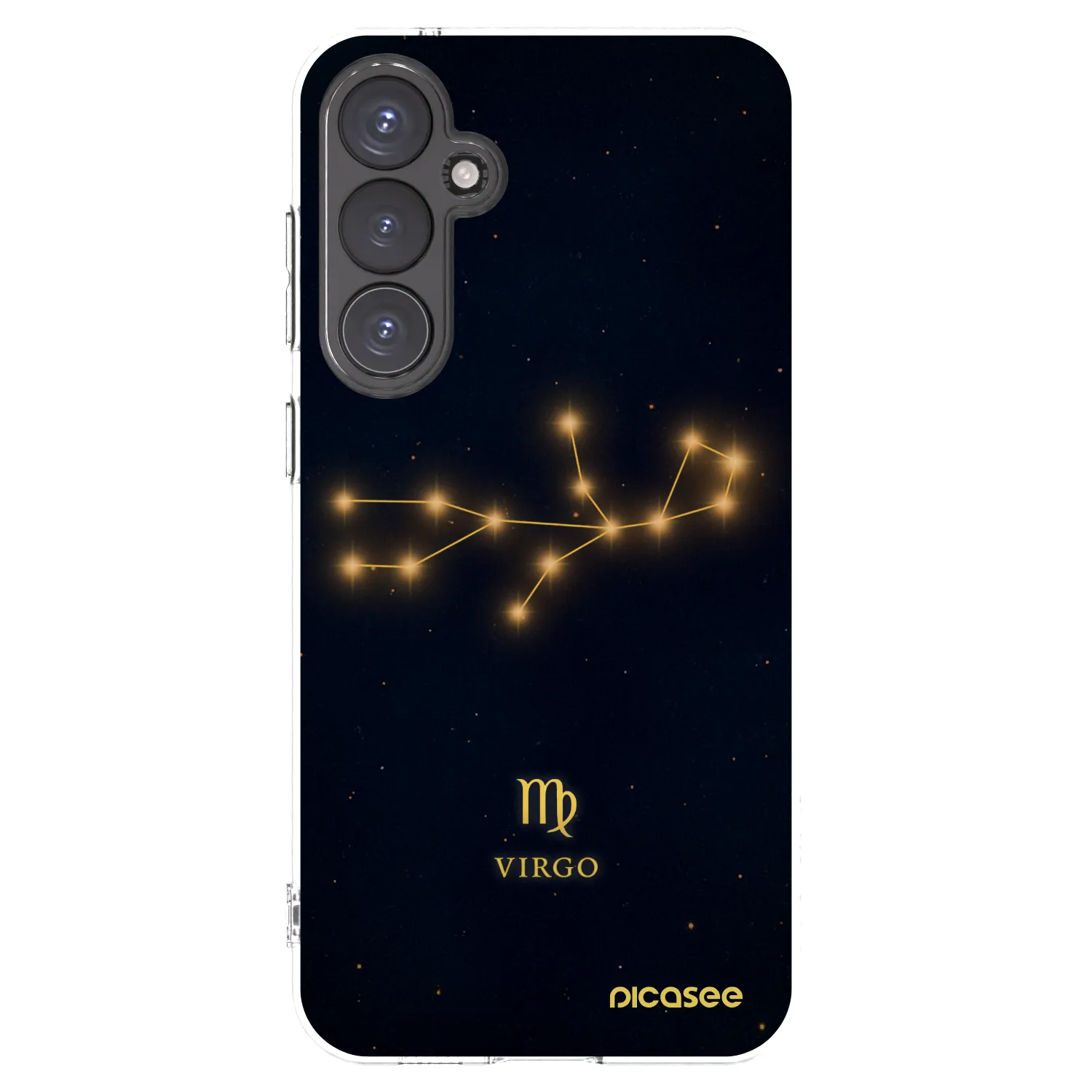 Picasee διαφανής θήκη σιλικόνης Samsung Galaxy S23 FE S711B - VIRGO