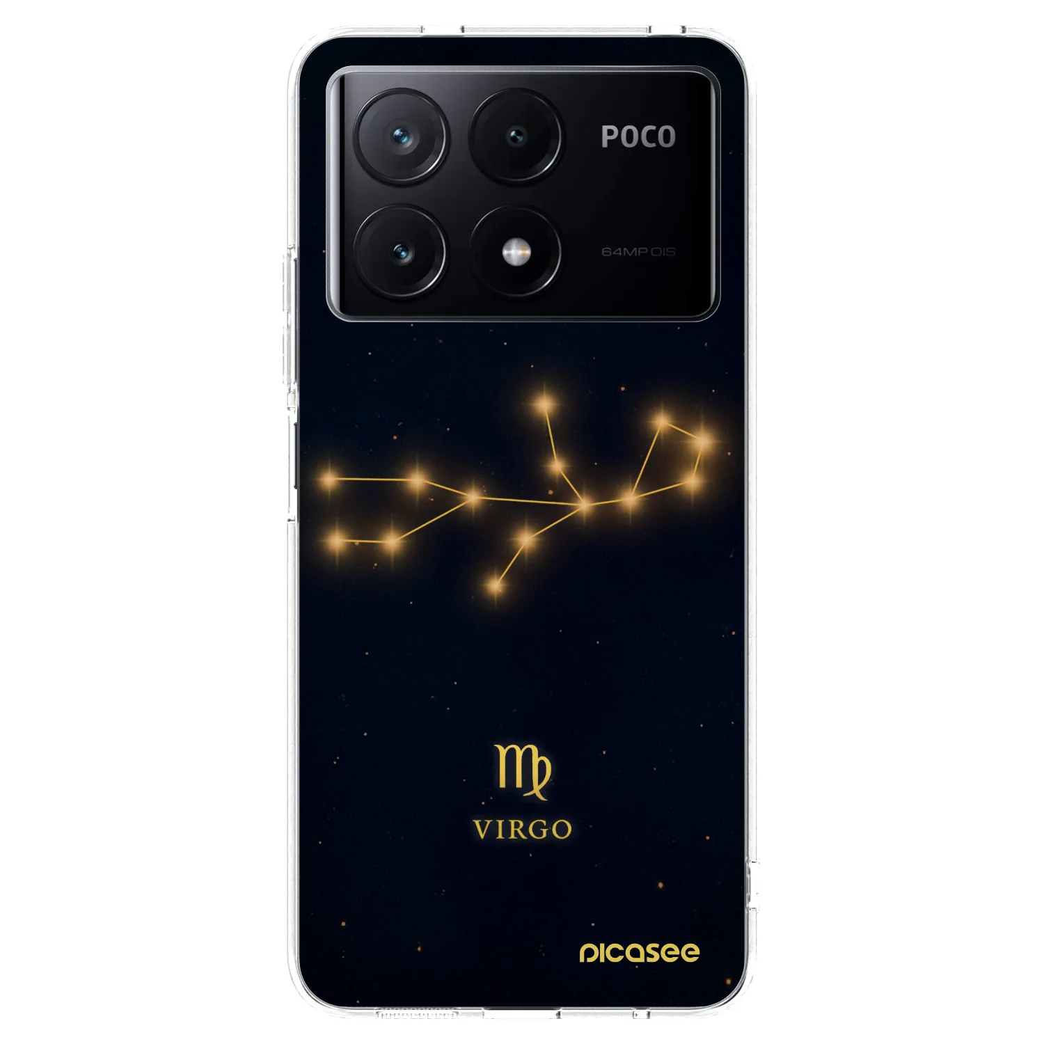 Picasee διαφανής θήκη σιλικόνης Xiaomi Poco X6 Pro - VIRGO