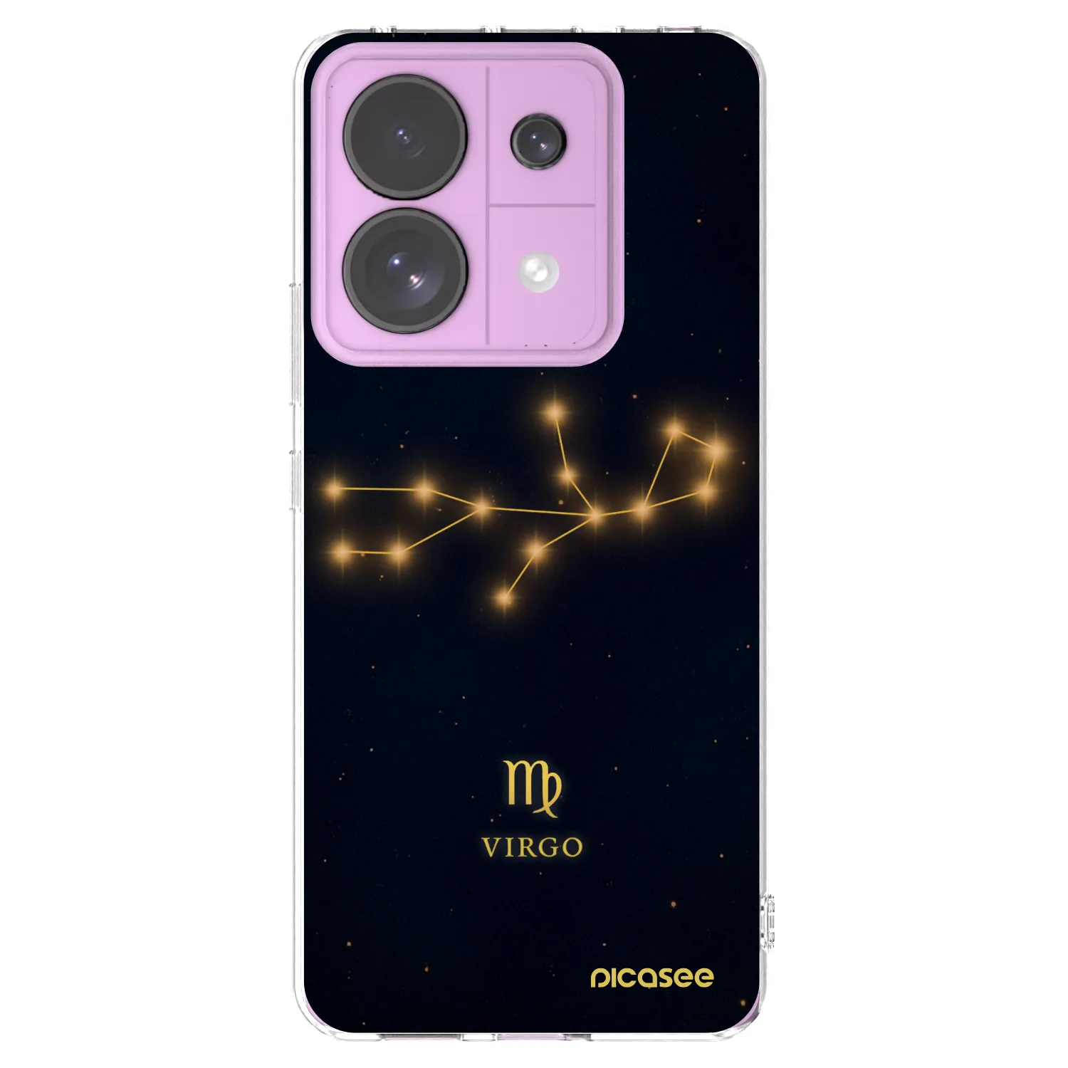 Picasee διαφανής θήκη σιλικόνης Xiaomi Redmi Note 13 Pro 5G - VIRGO