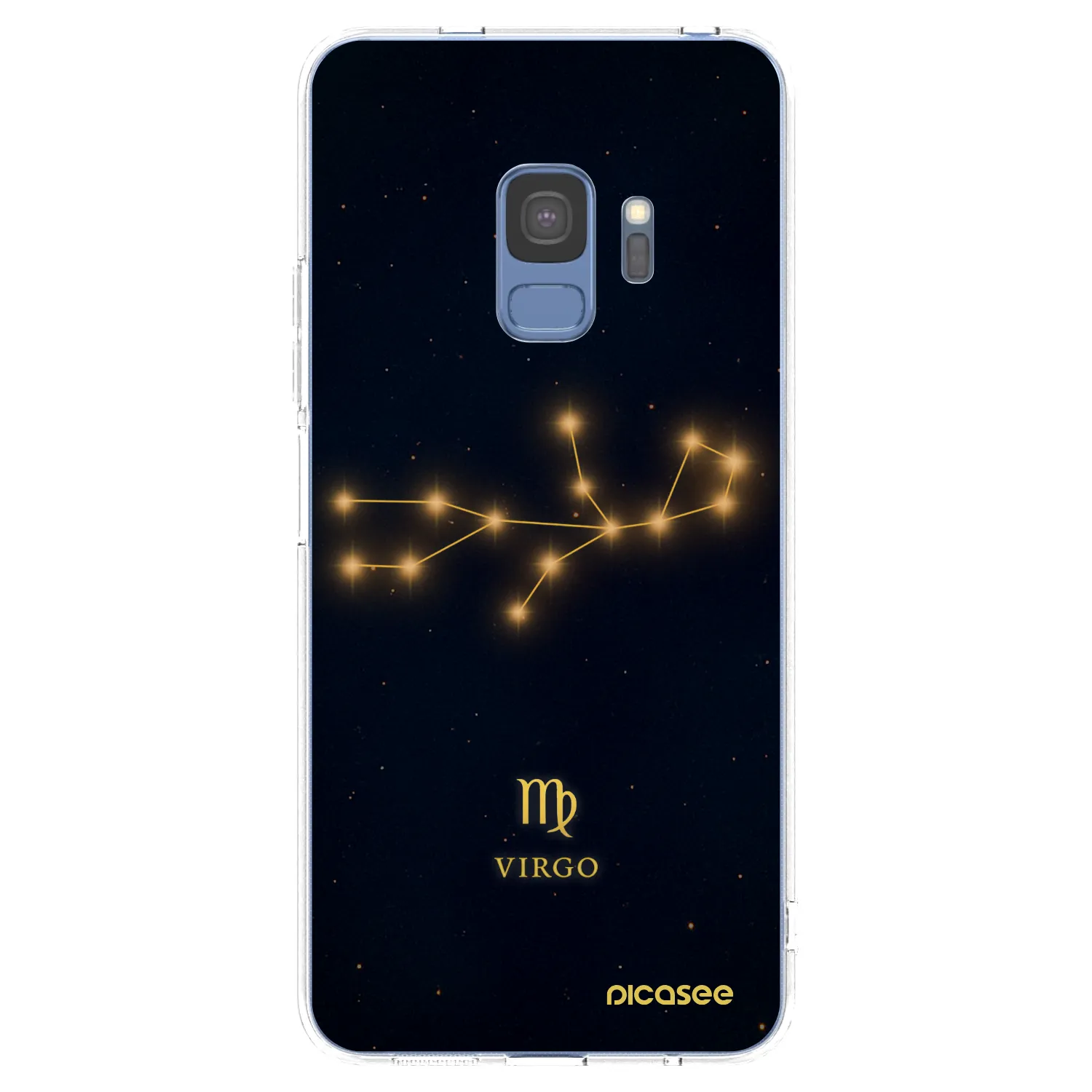 Picasee διαφανής θήκη σιλικόνης Samsung Galaxy S9 G960F - VIRGO