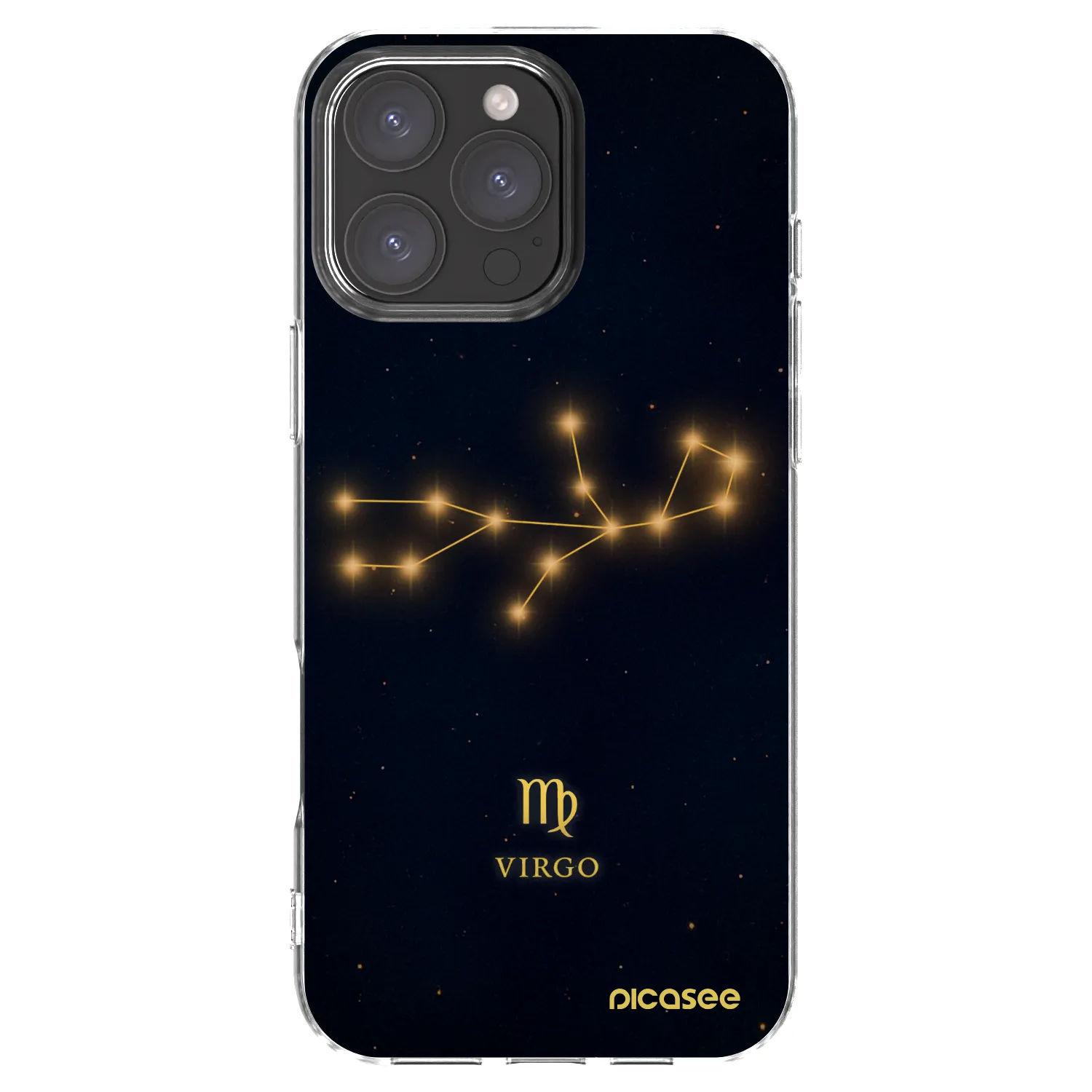 Picasee διαφανής θήκη σιλικόνης Apple iPhone 16 Pro Max - VIRGO