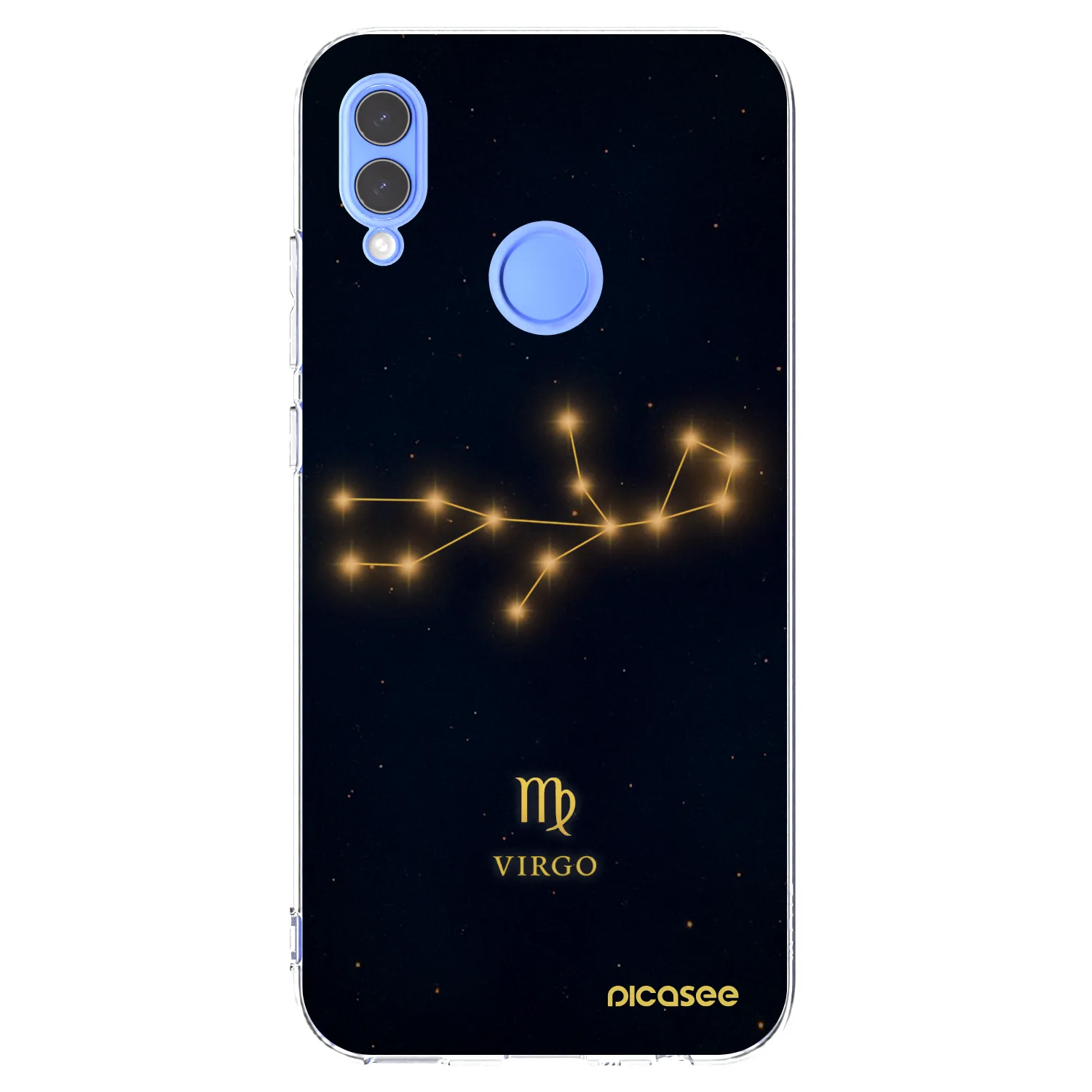 Picasee διαφανής θήκη σιλικόνης Huawei P Smart 2019 - VIRGO