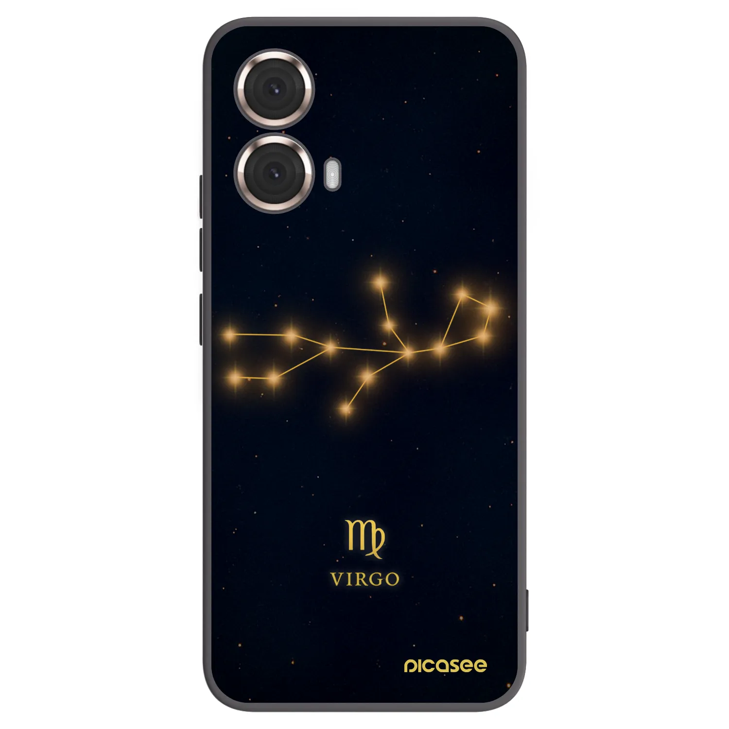 Picasee Μαύρη θήκη σιλικόνης για Motorola Moto G85 - VIRGO