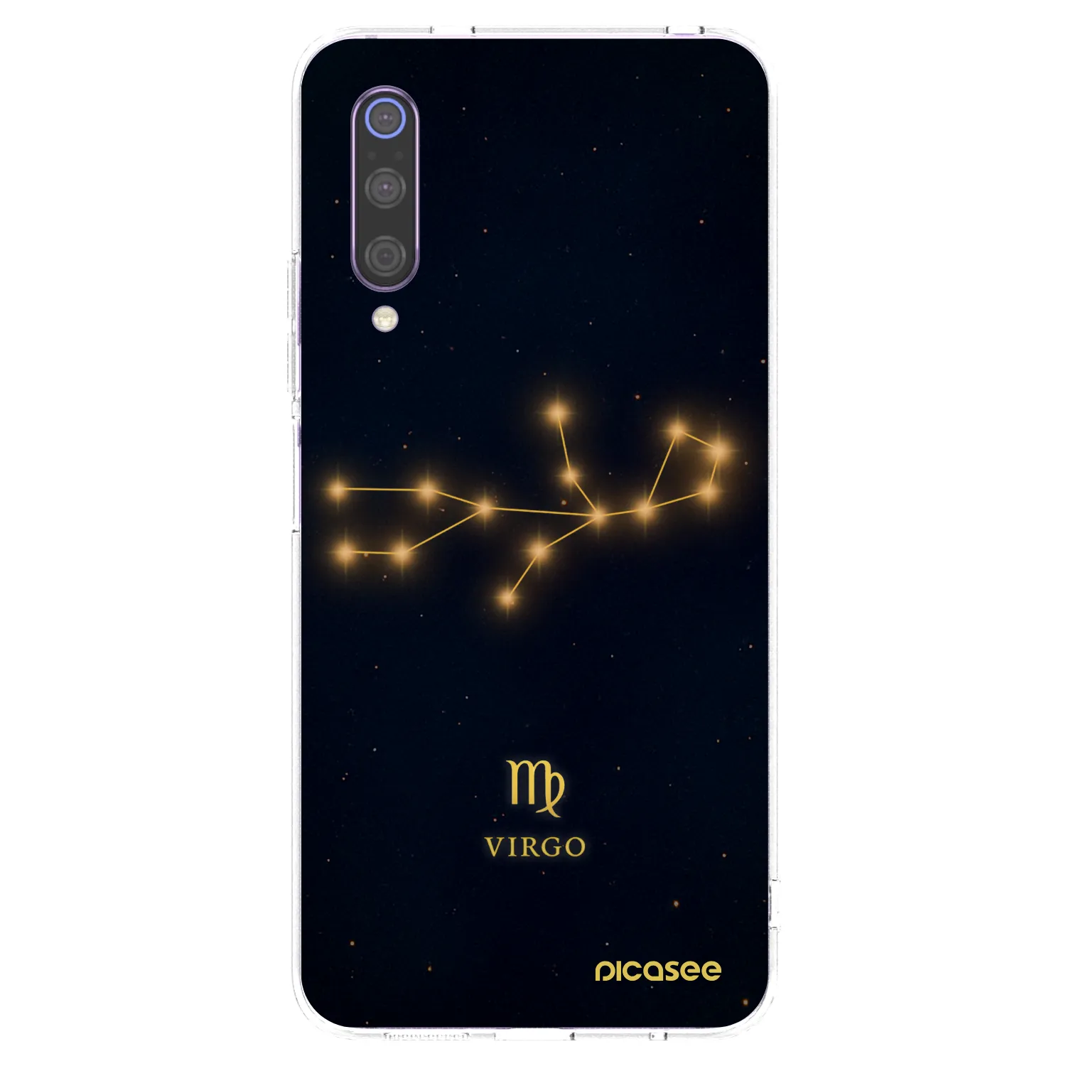 Picasee διαφανής θήκη σιλικόνης Xiaomi Mi 9 - VIRGO