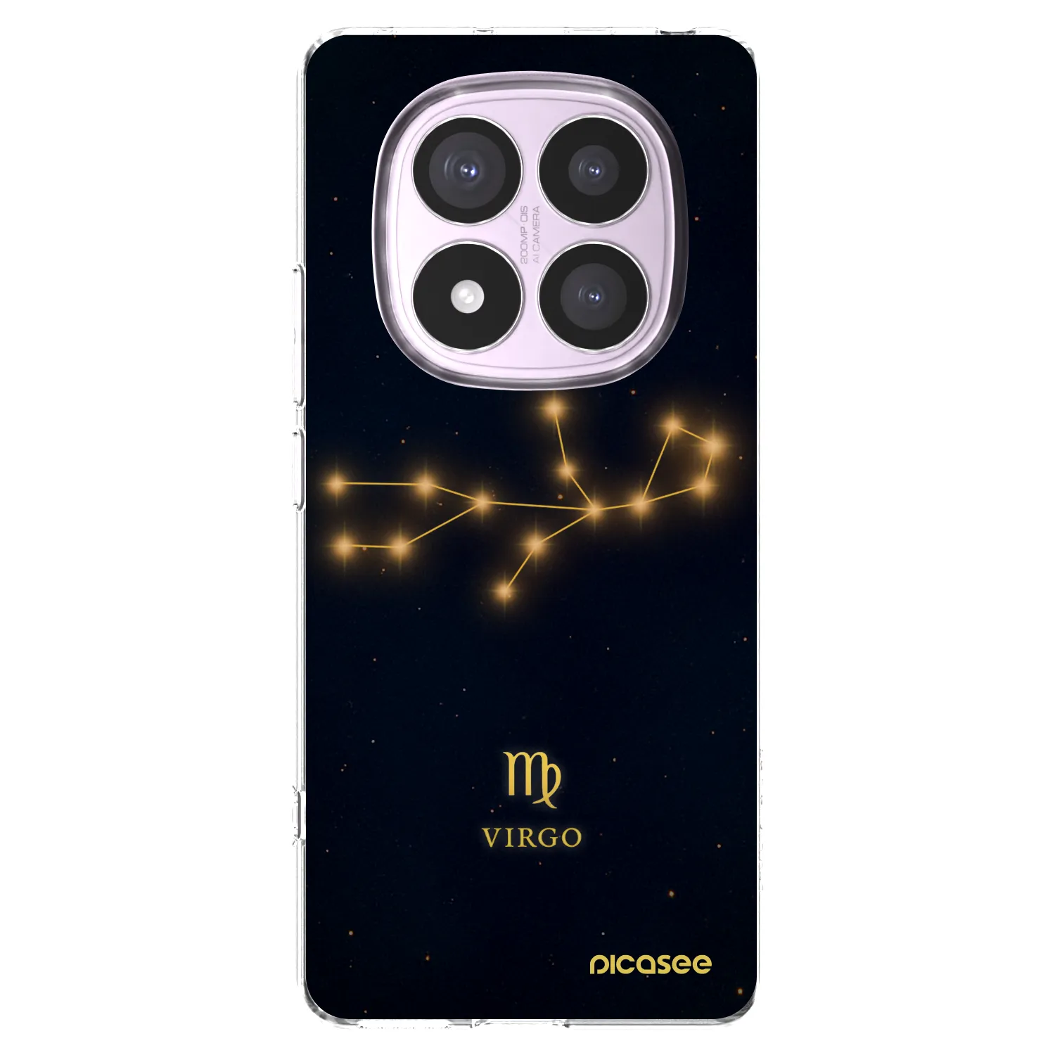 Picasee διαφανής θήκη σιλικόνης Xiaomi Redmi Note 14 Pro 5G - VIRGO