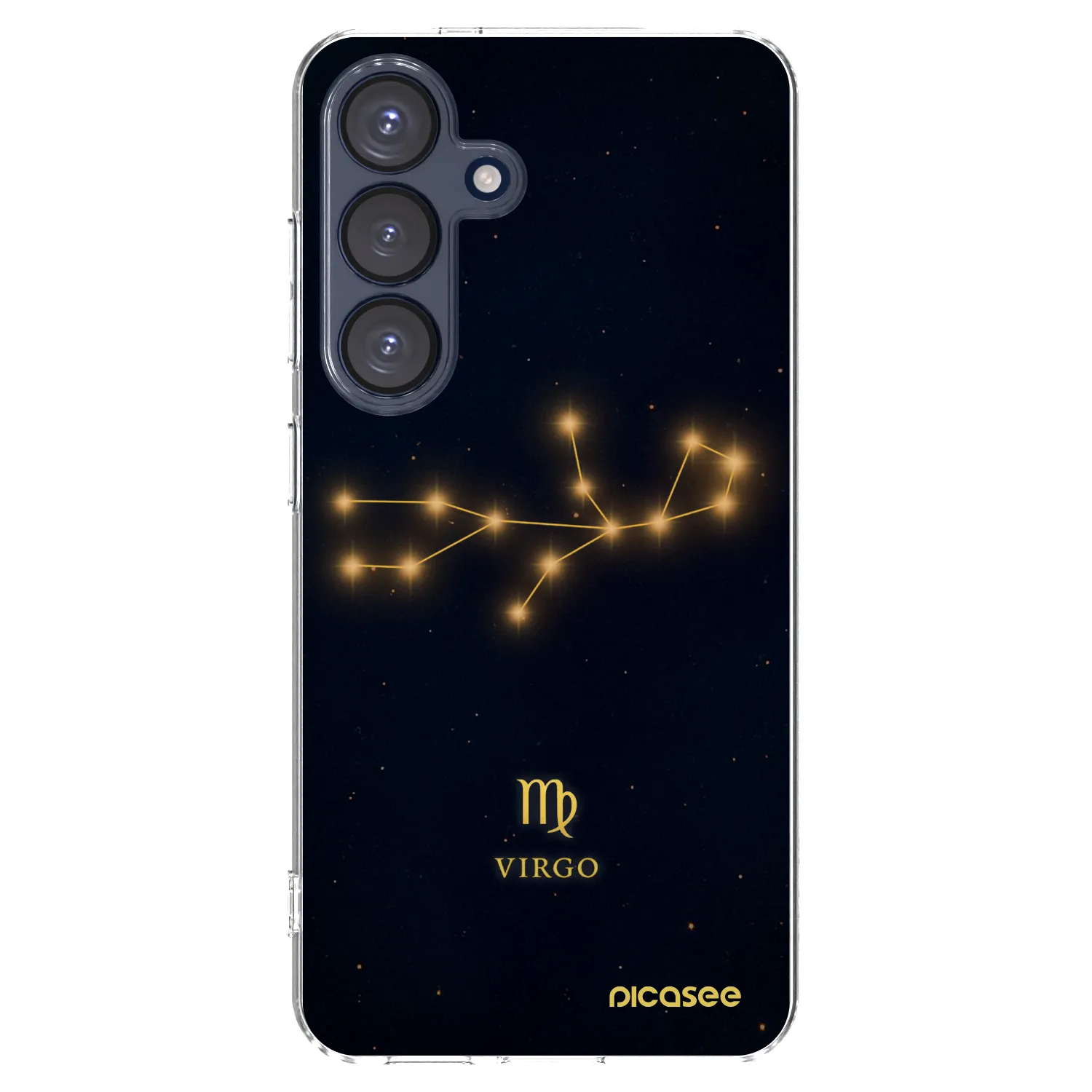 Picasee διαφανής θήκη σιλικόνης Samsung Galaxy S25 5G - VIRGO