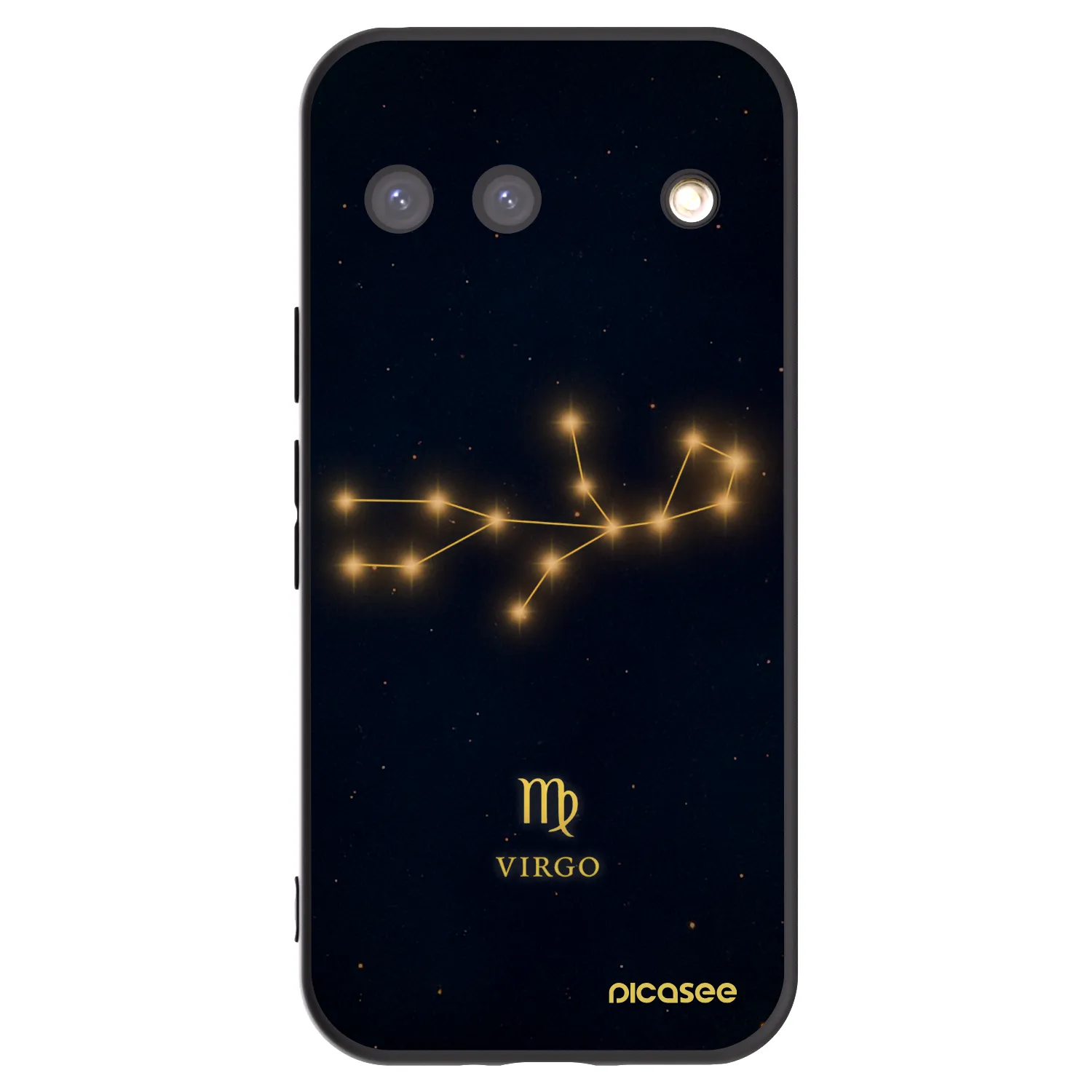 Picasee Μαύρη θήκη σιλικόνης για Google Pixel 9 - VIRGO