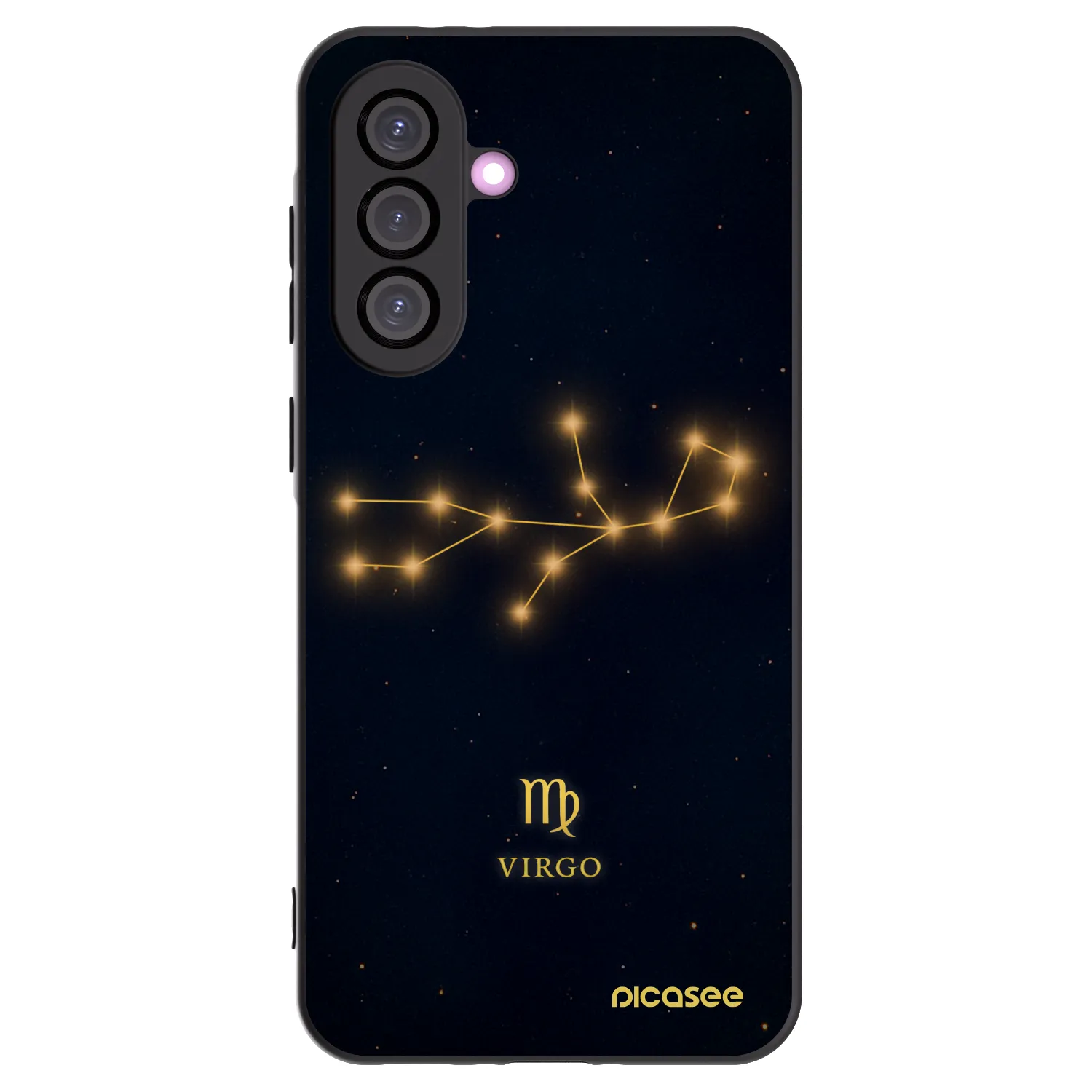 Picasee Μαύρη θήκη σιλικόνης για Samsung Galaxy A56 5G A566B - VIRGO