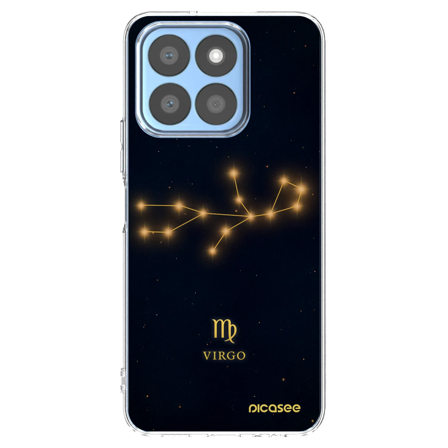 Picasee διαφανής θήκη σιλικόνης Honor X8c - VIRGO