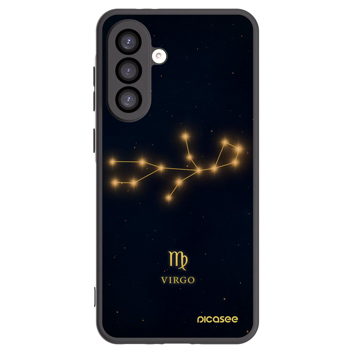 Picasee Μαύρη θήκη σιλικόνης για Samsung Galaxy A26 5G A266B - VIRGO
