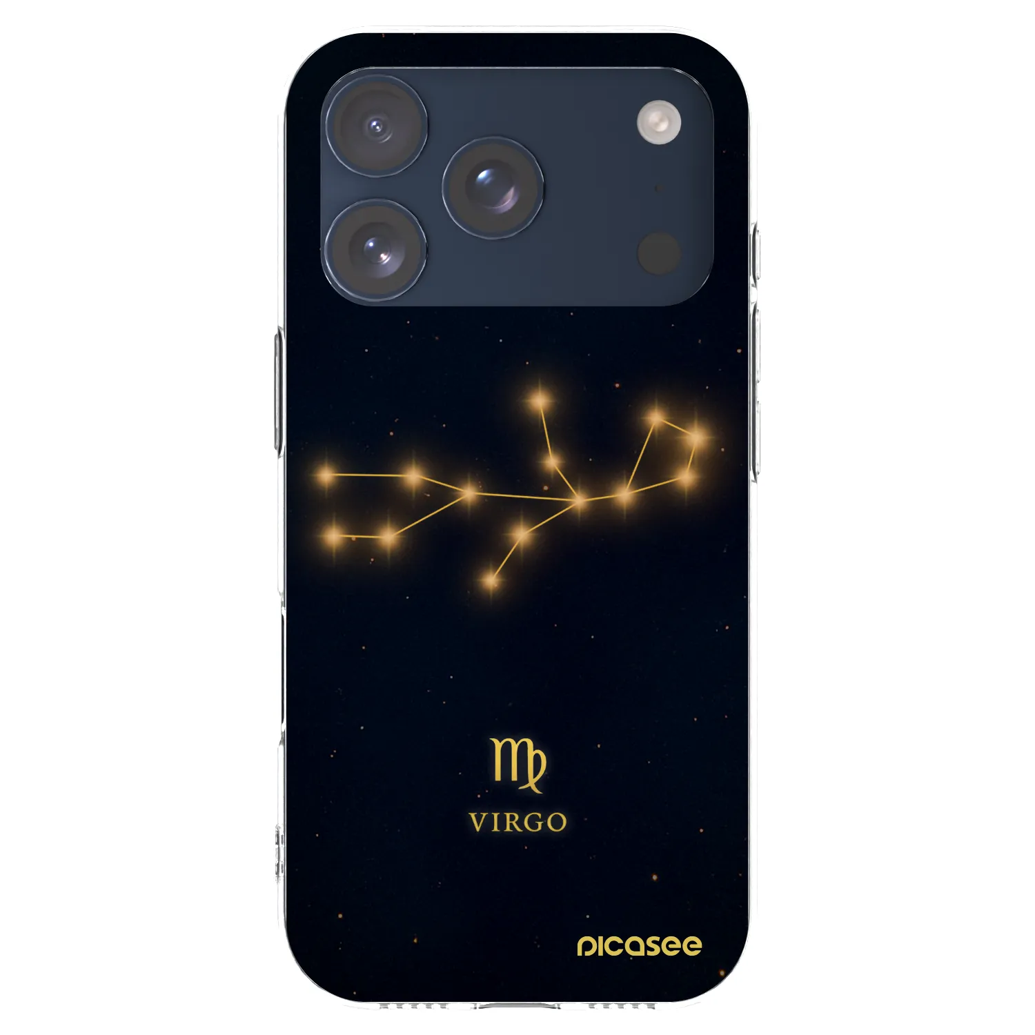 Picasee διαφανής θήκη σιλικόνης Apple iPhone 17 Pro - VIRGO