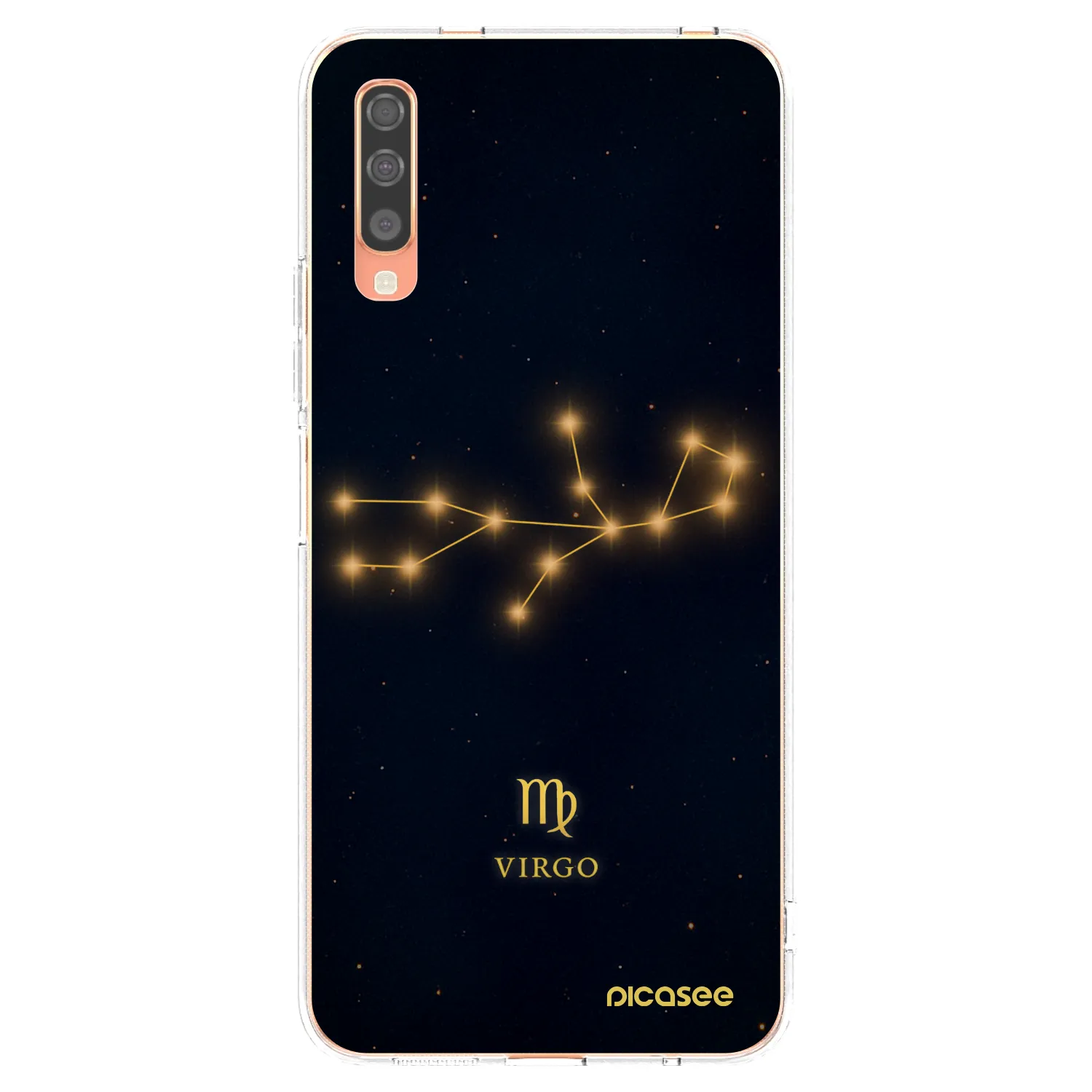 Picasee διαφανής θήκη σιλικόνης Samsung Galaxy A70 A705F - VIRGO