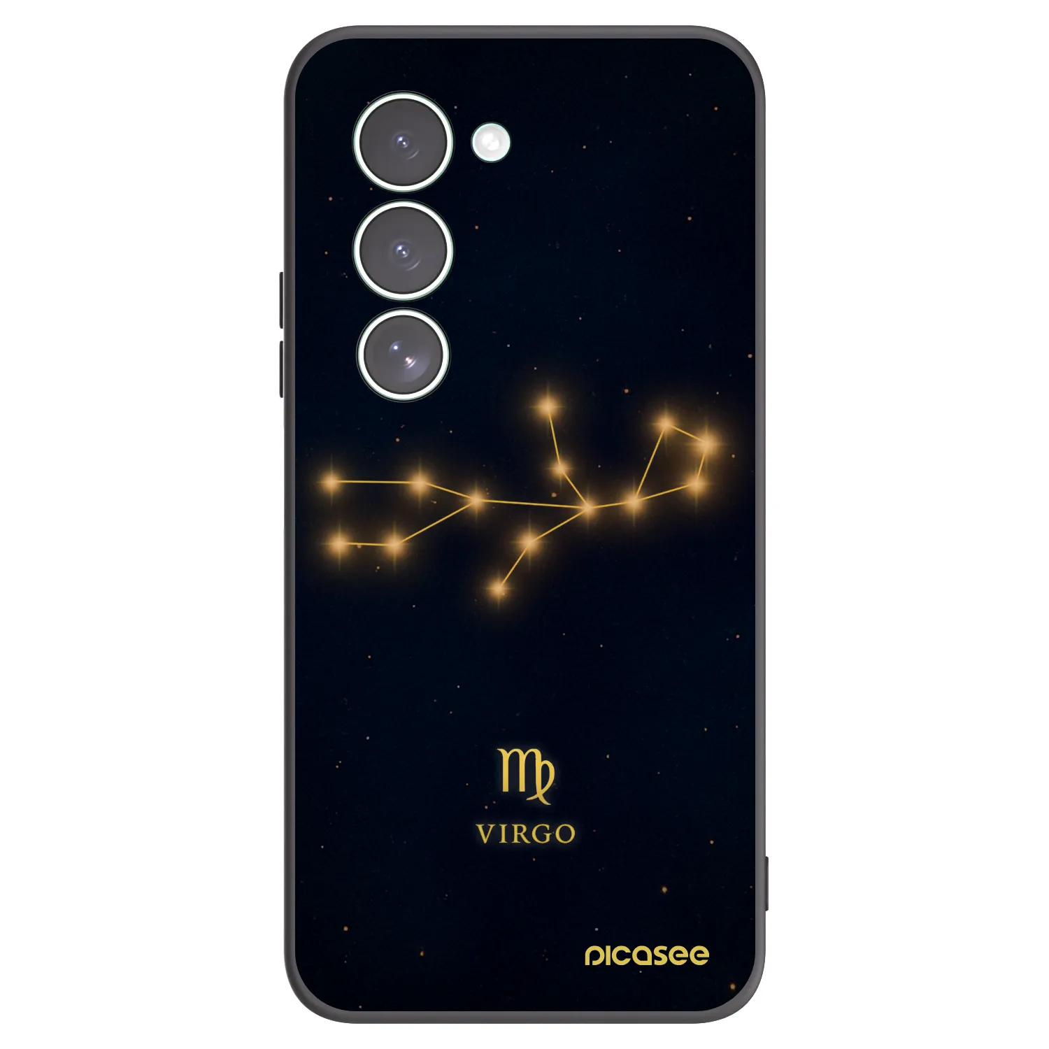 Picasee Μαύρη θήκη σιλικόνης για Xiaomi Redmi 15 5G - VIRGO