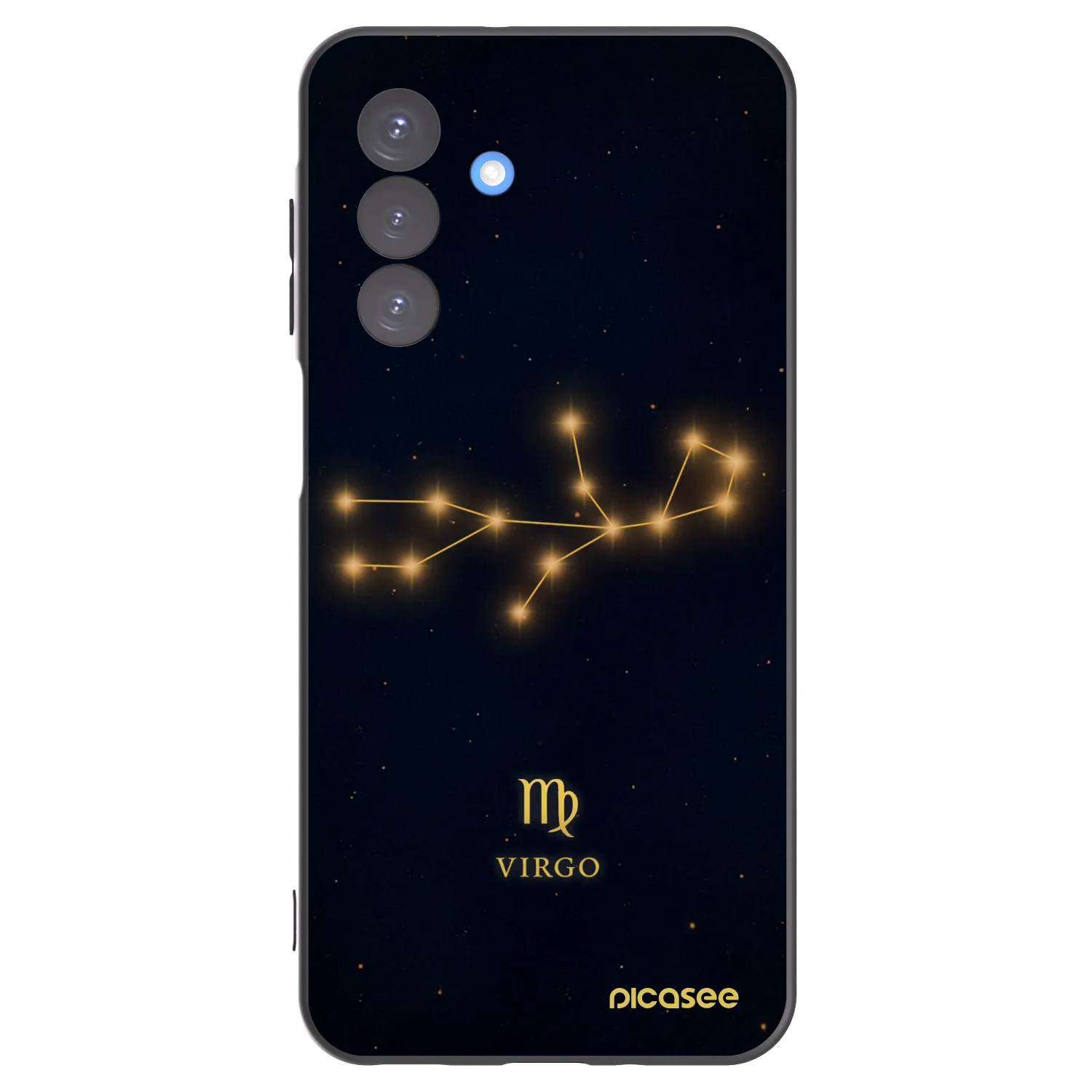 Picasee Μαύρη θήκη σιλικόνης για Samsung Galaxy A17 5G - VIRGO