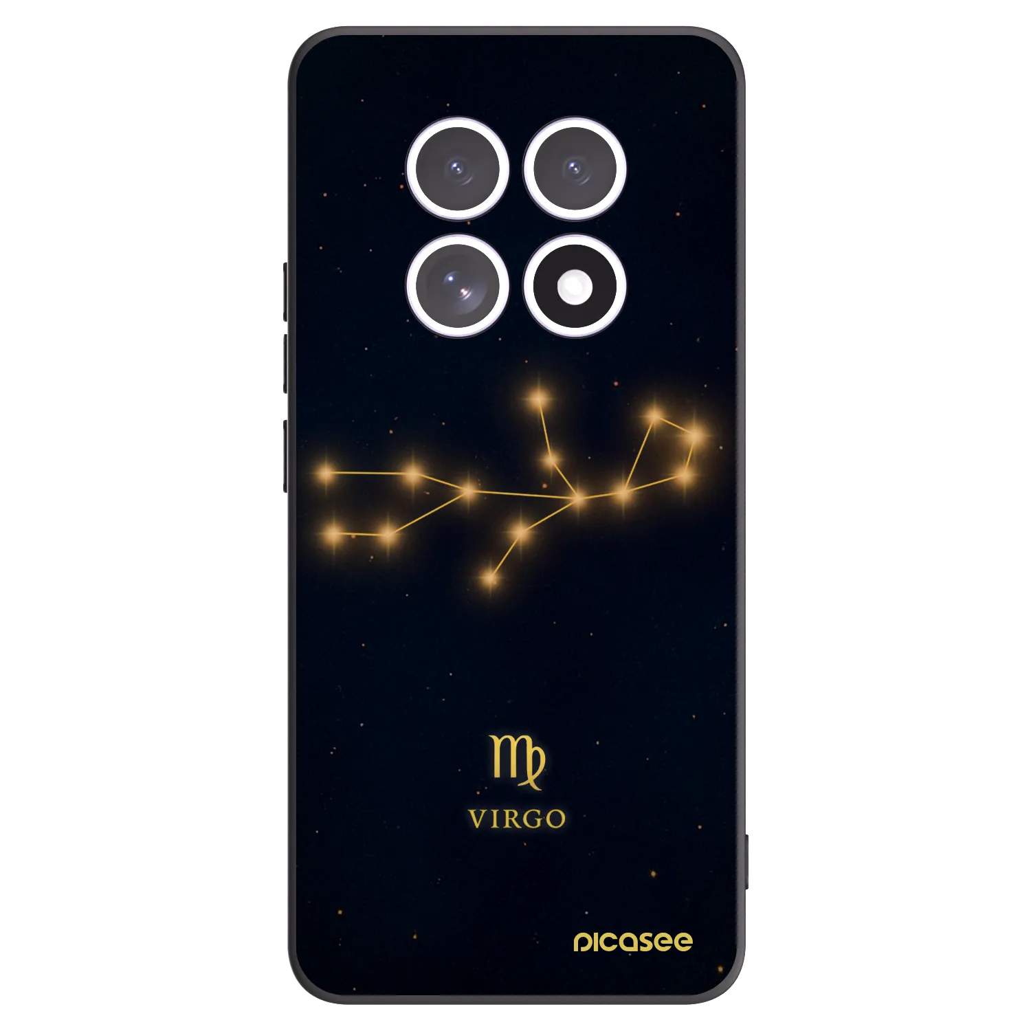 Picasee Μαύρη θήκη σιλικόνης για Xiaomi Redmi Note 15 - VIRGO