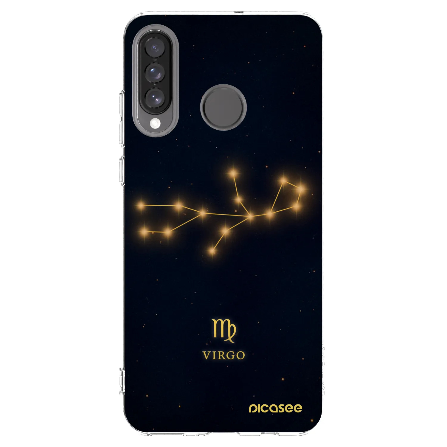 Picasee διαφανής θήκη σιλικόνης Huawei P30 Lite - VIRGO