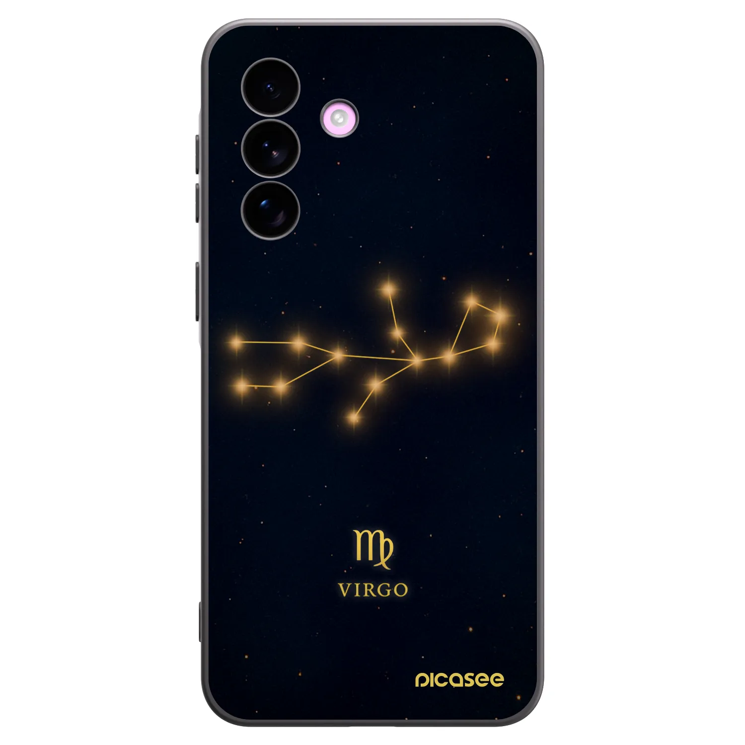 Picasee Μαύρη θήκη σιλικόνης για Samsung Galaxy A57 5G - VIRGO