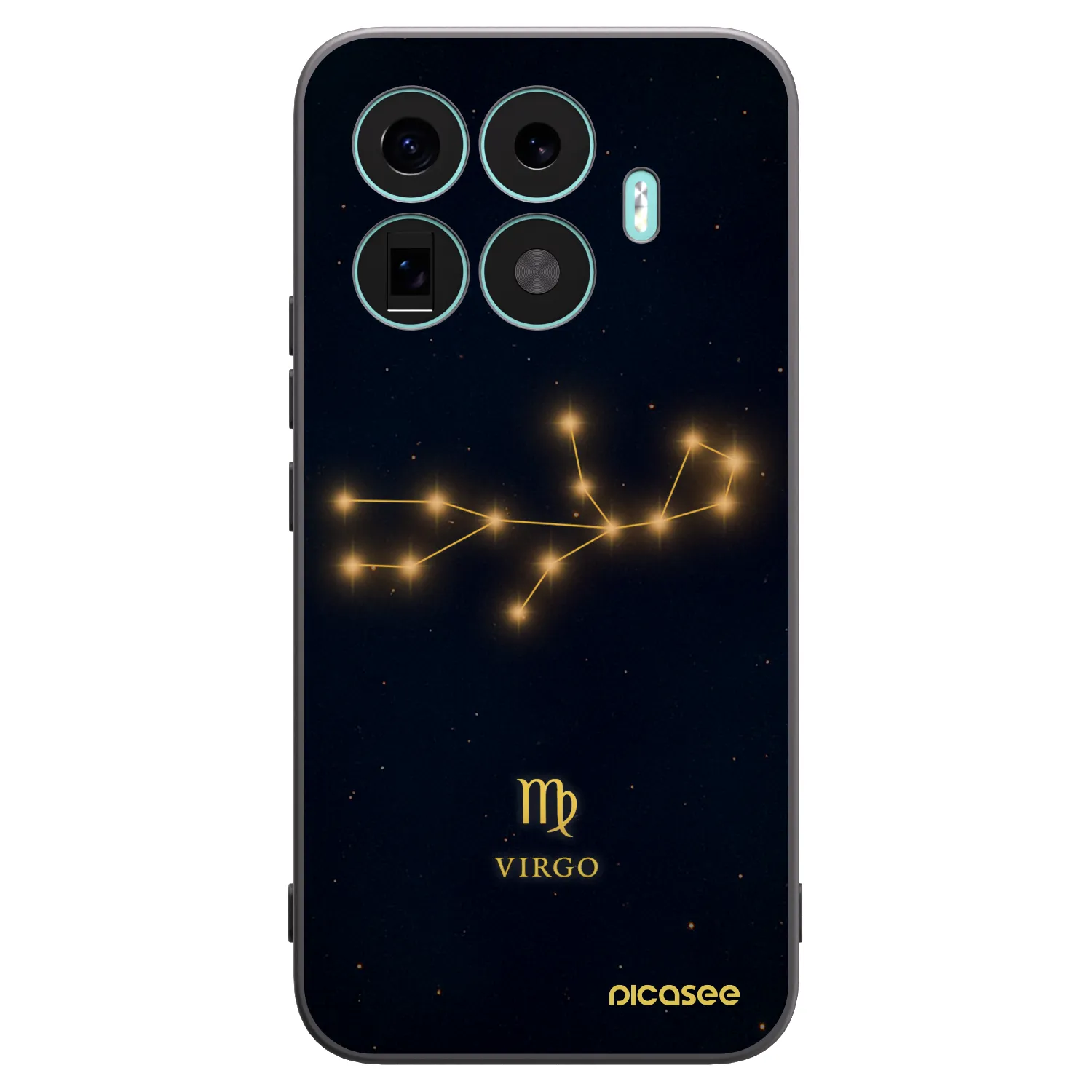 Picasee Μαύρη θήκη σιλικόνης για Xiaomi 17T Pro - VIRGO
