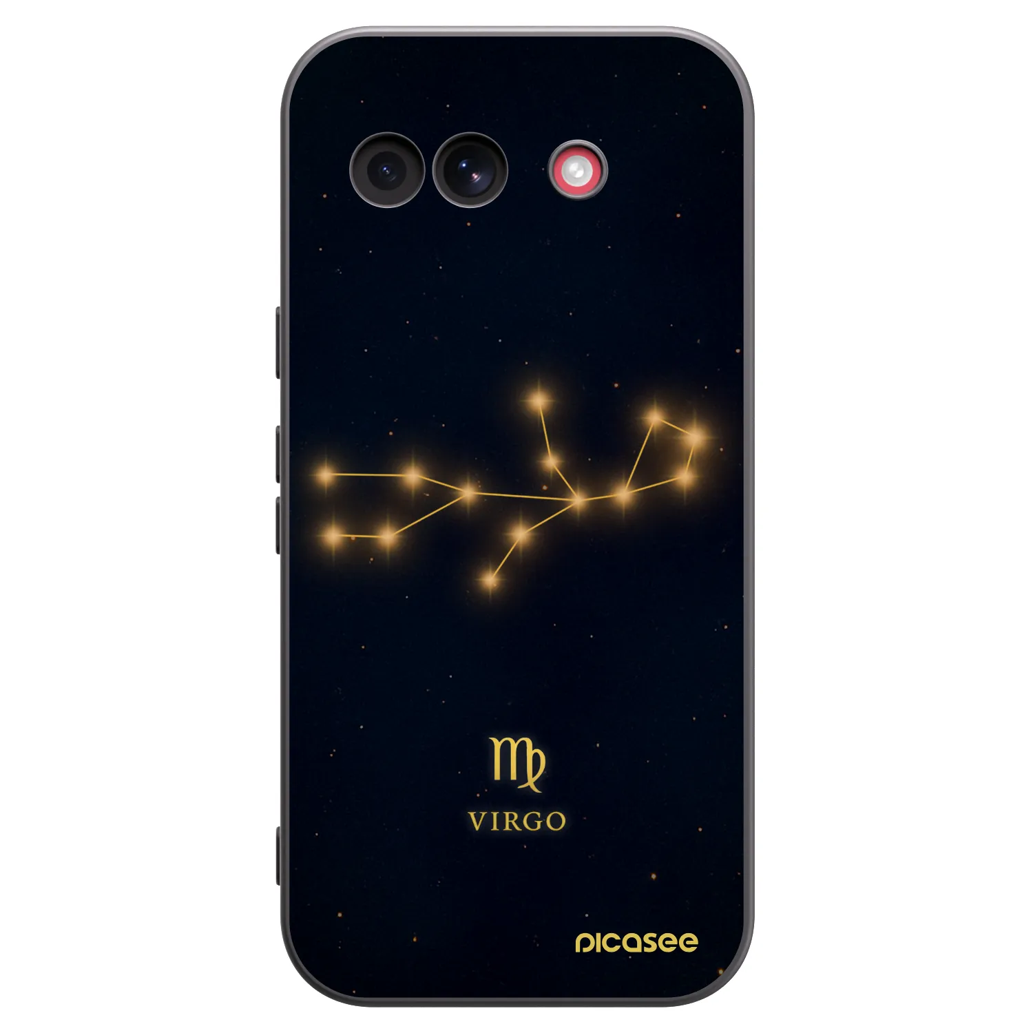 Picasee Μαύρη θήκη σιλικόνης για Google Pixel 10a - VIRGO