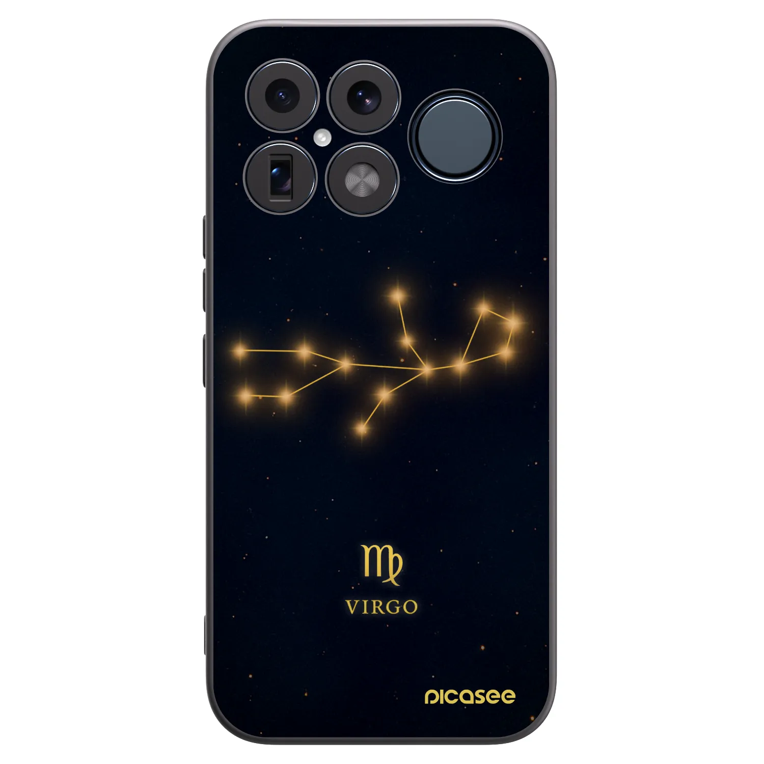 Picasee Μαύρη θήκη σιλικόνης για Xiaomi Poco F8 Ultra - VIRGO