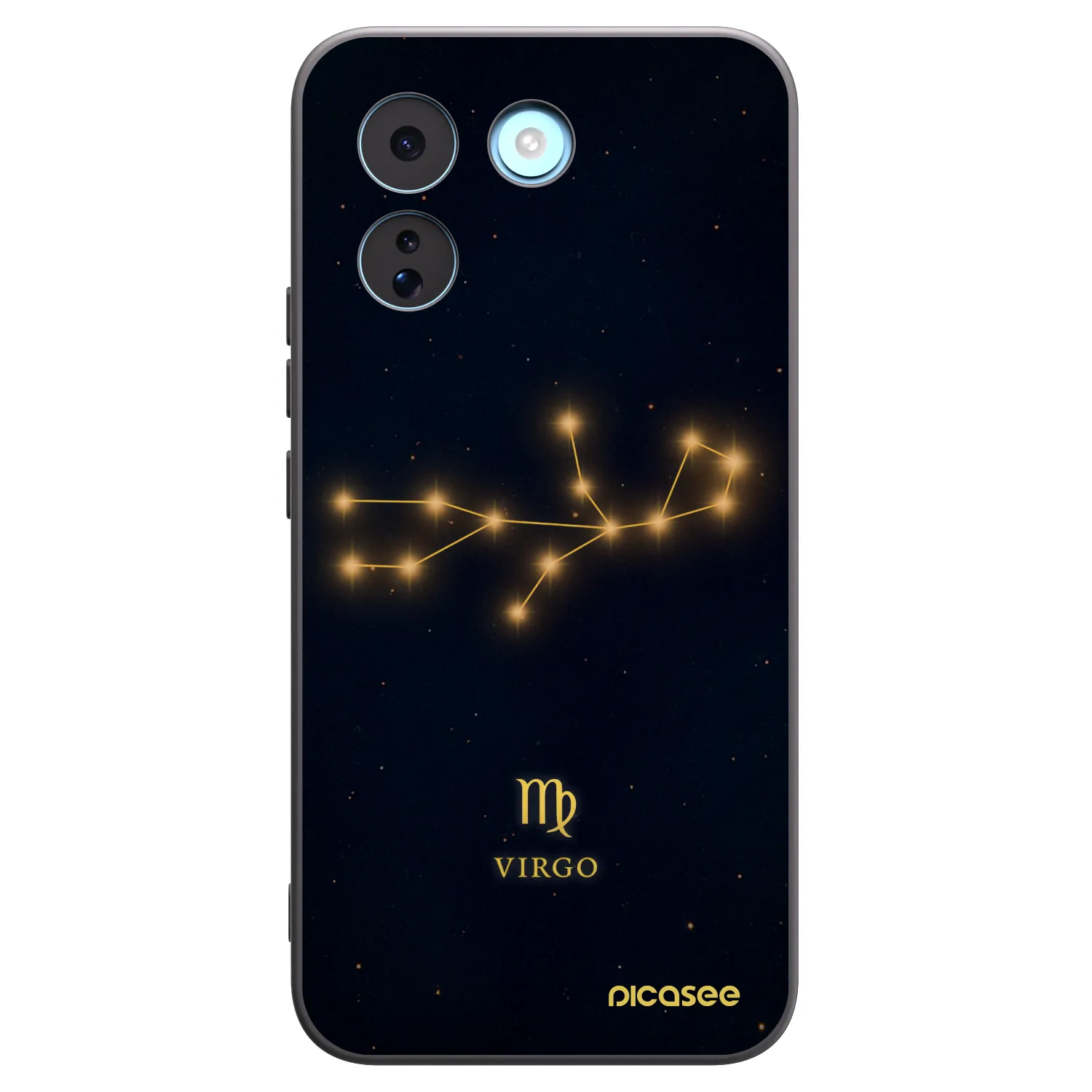 Picasee Μαύρη θήκη σιλικόνης για Xiaomi Redmi Note 17 Pro MAX 5G - VIRGO
