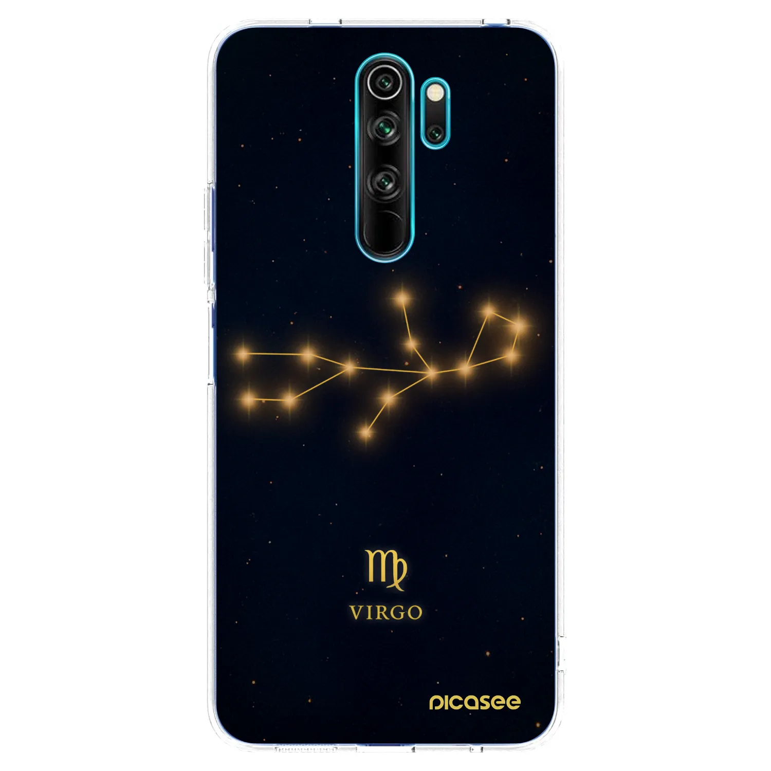 Picasee διαφανής θήκη σιλικόνης Xiaomi Redmi Note 8 Pro - VIRGO