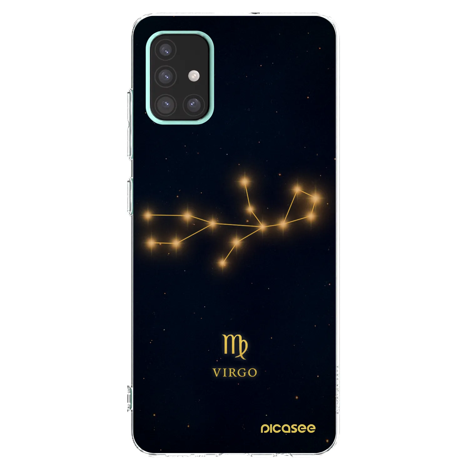 Picasee διαφανής θήκη σιλικόνης Samsung Galaxy A51 A515F - VIRGO