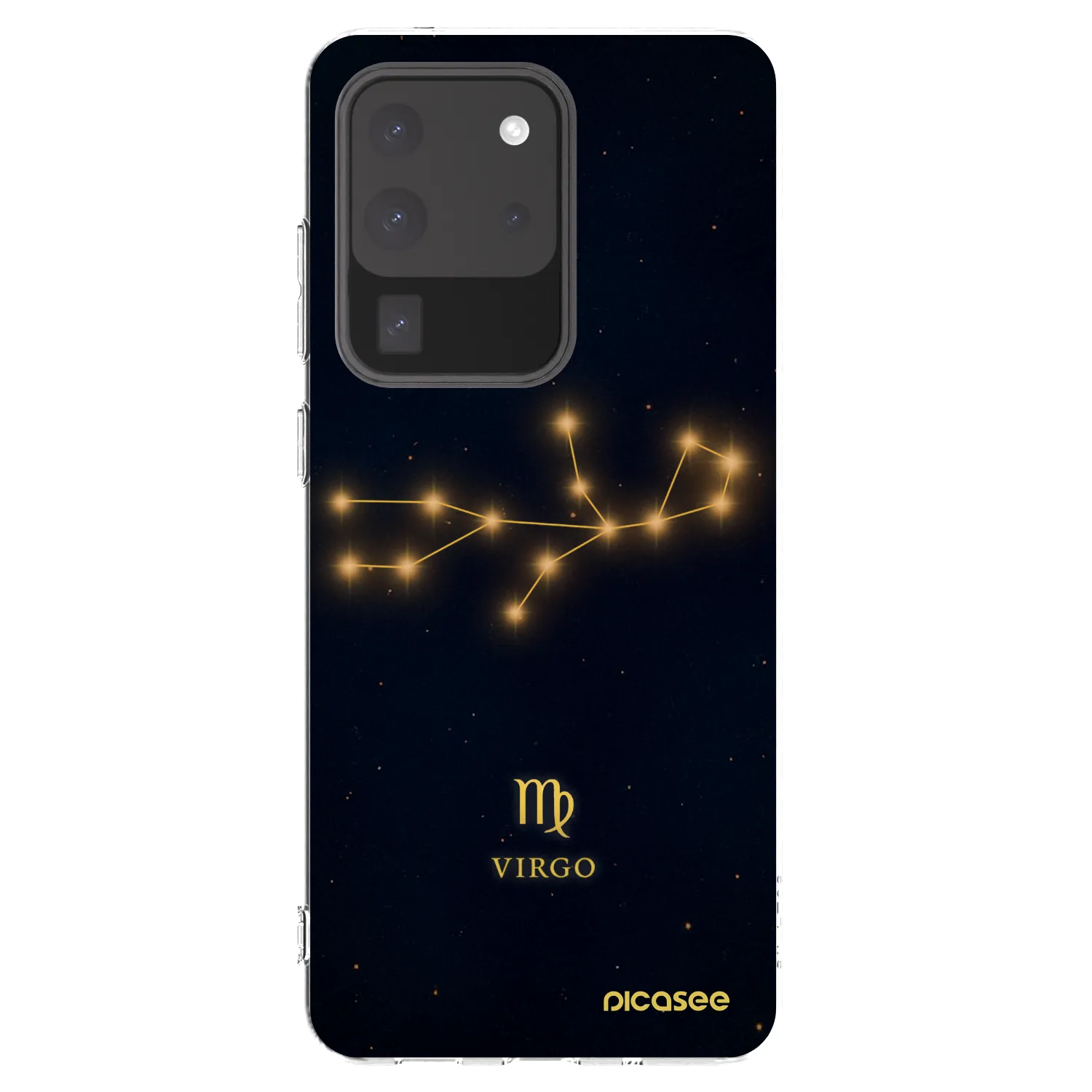 Picasee διαφανής θήκη σιλικόνης Samsung Galaxy S20 Ultra 5G G988F - VIRGO