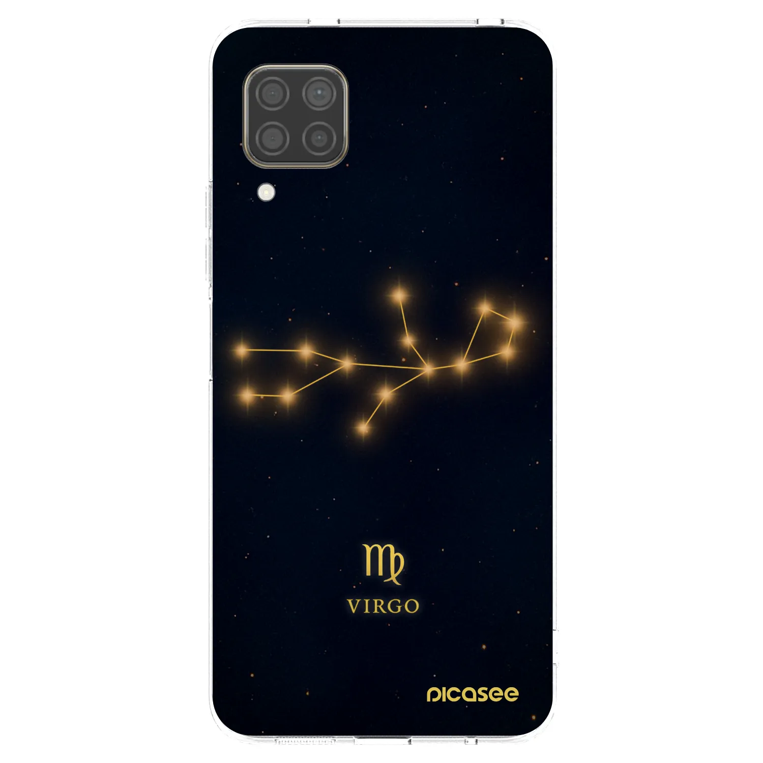 Picasee διαφανής θήκη σιλικόνης Huawei P40 Lite - VIRGO