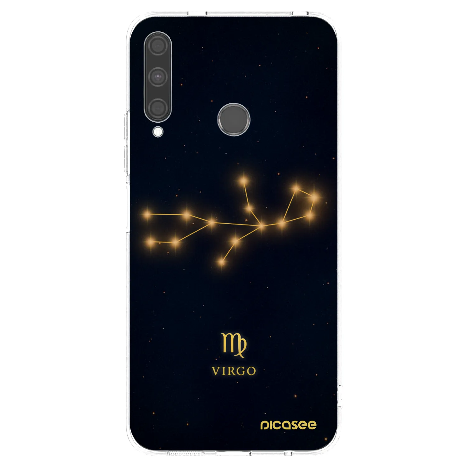 Picasee διαφανής θήκη σιλικόνης Huawei P40 Lite E - VIRGO