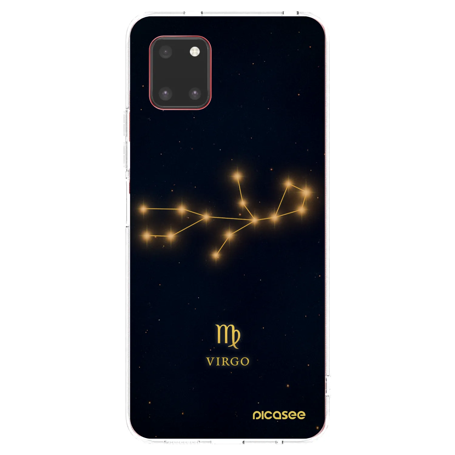 Picasee διαφανής θήκη σιλικόνης Samsung Galaxy Note 10 Lite N770F - VIRGO