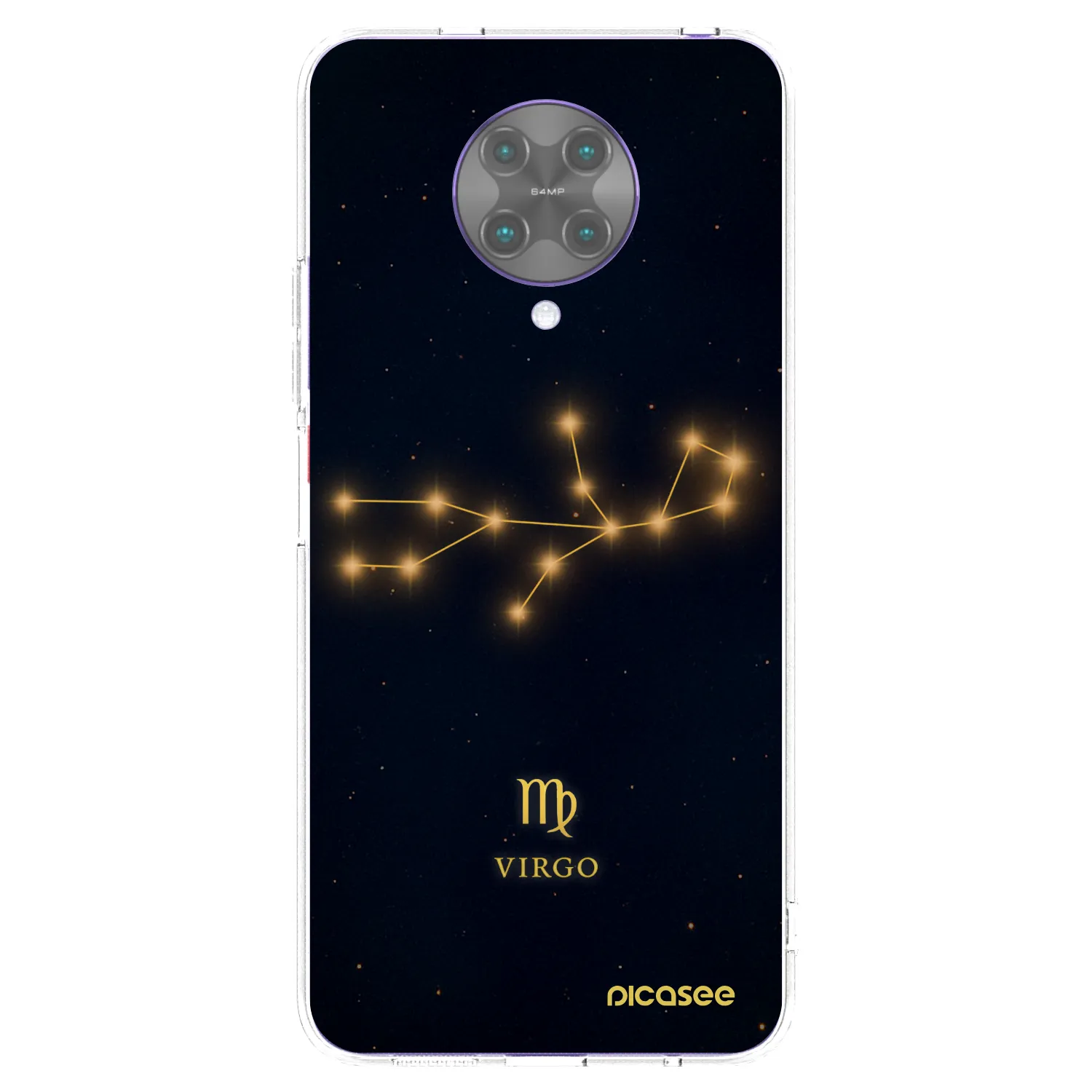 Picasee διαφανής θήκη σιλικόνης Xiaomi Poco F2 Pro - VIRGO