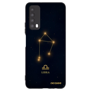 Picasee Μαύρη θήκη σιλικόνης για Huawei P Smart 2021 - LIBRA
