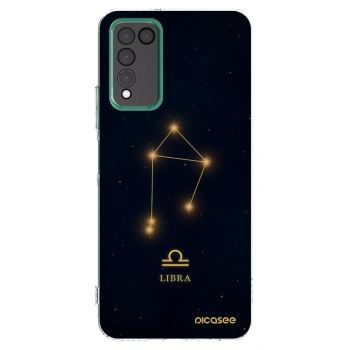 Picasee διαφανής θήκη σιλικόνης Honor 10X Lite - LIBRA