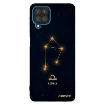 Picasee διαφανής θήκη σιλικόνης Samsung Galaxy A12 A125F - LIBRA