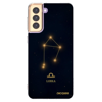 Picasee διαφανής θήκη σιλικόνης Samsung Galaxy S21+ 5G G996F - LIBRA
