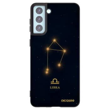 Picasee Μαύρη θήκη σιλικόνης για Samsung Galaxy S21+ 5G G996F - LIBRA