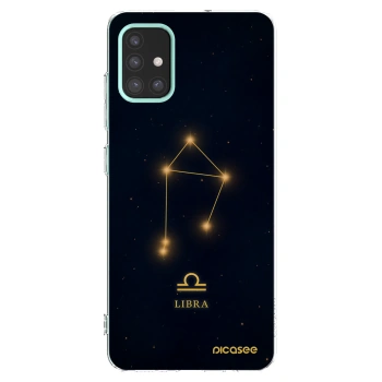 Picasee διαφανής θήκη σιλικόνης Samsung Galaxy M31s - LIBRA