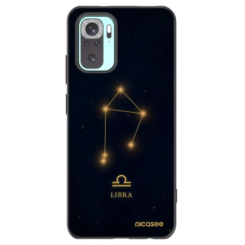 Picasee Μαύρη θήκη σιλικόνης για Xiaomi Redmi Note 10 Pro - LIBRA
