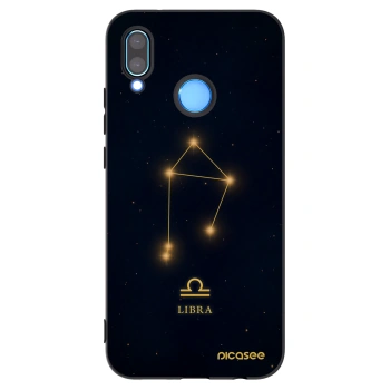 Picasee Μαύρη θήκη σιλικόνης για Huawei P20 Lite - LIBRA