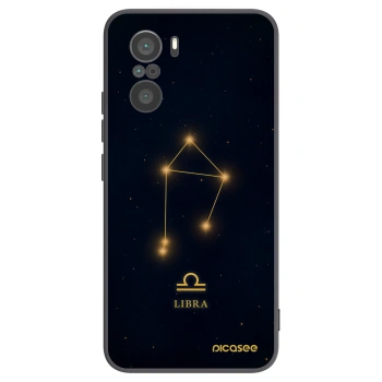 Picasee Μαύρη θήκη σιλικόνης για Xiaomi Poco F3 - LIBRA