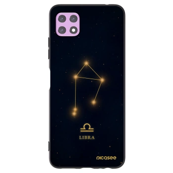 Picasee Μαύρη θήκη σιλικόνης για Samsung Galaxy A22 A226B 5G - LIBRA