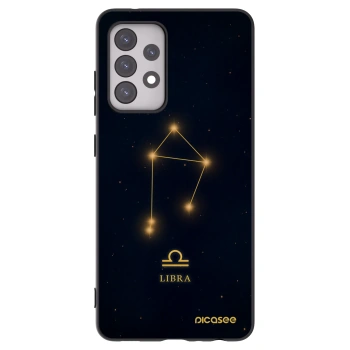 Picasee Μαύρη θήκη σιλικόνης για Samsung Galaxy A52s 5G A528B - LIBRA
