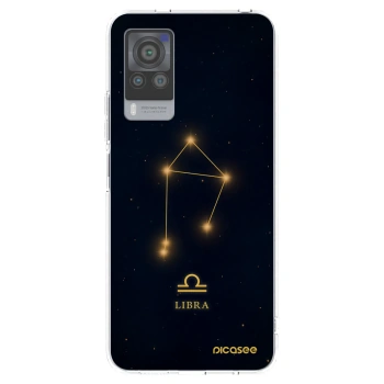 Picasee διαφανής θήκη σιλικόνης Vivo X60 Pro 5G - LIBRA