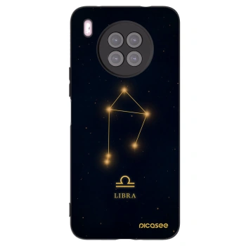 Picasee Μαύρη θήκη σιλικόνης για Huawei Nova 8i - LIBRA